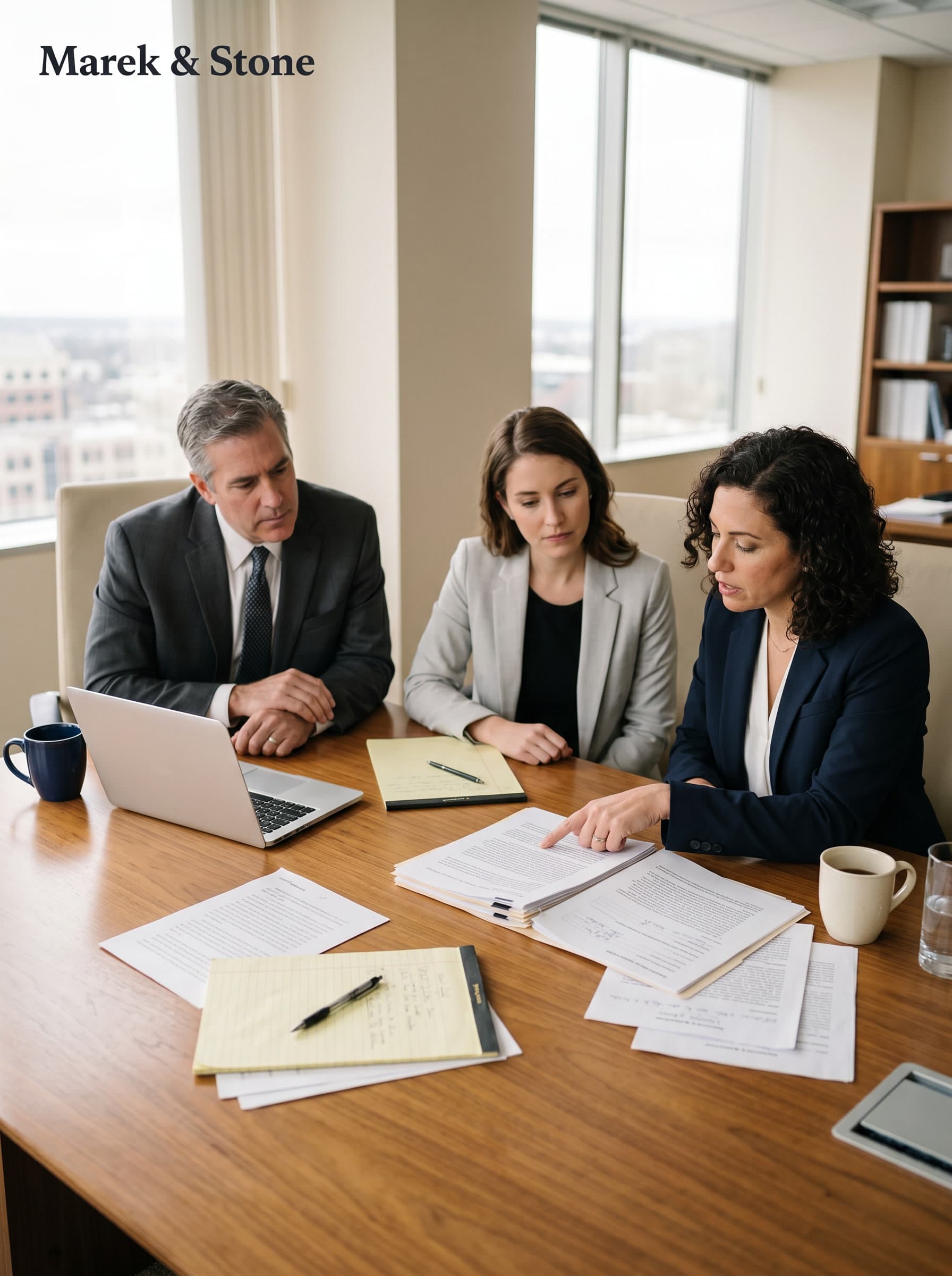 The attorneys of Marek & Stone Injury Law