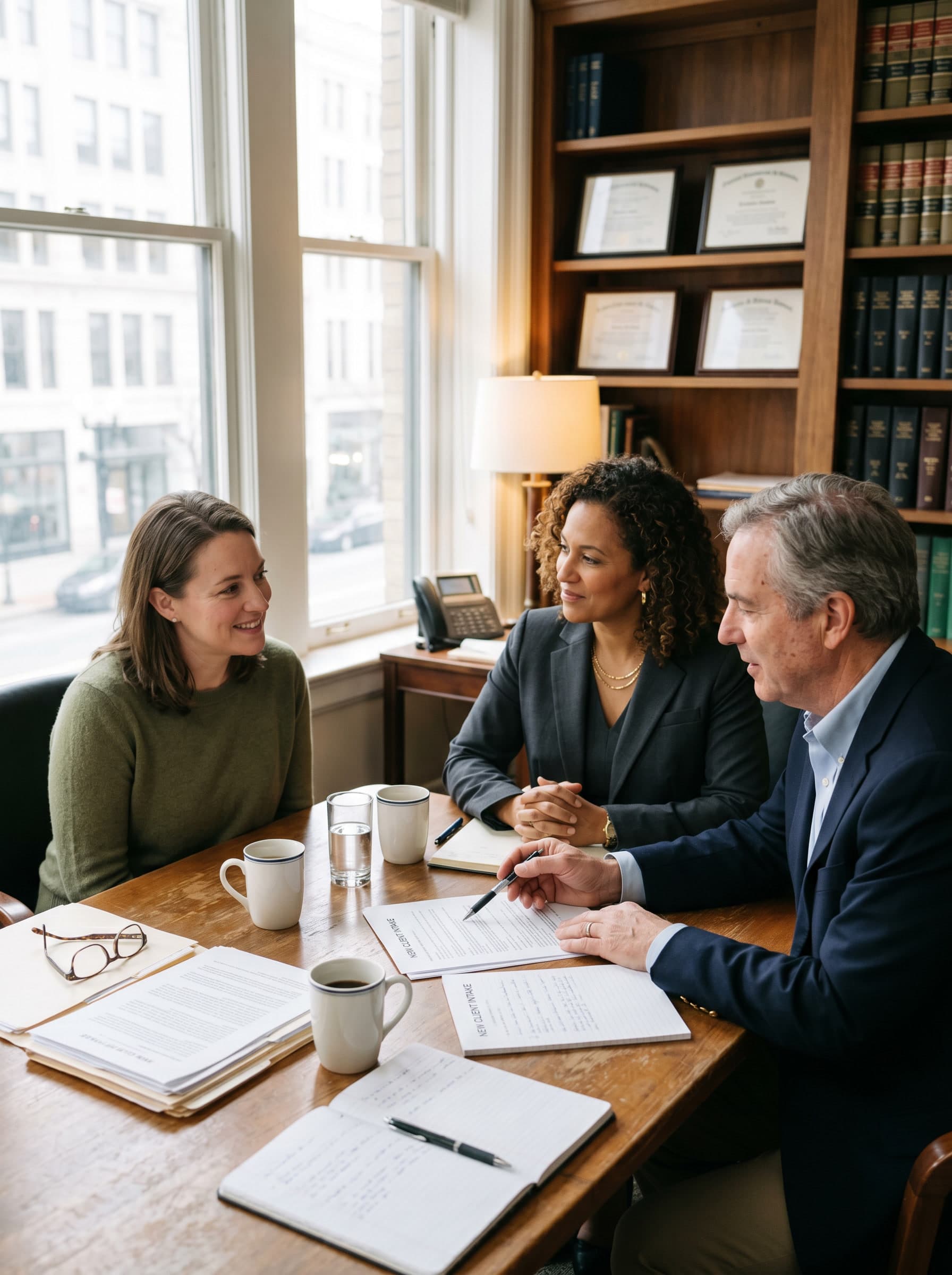 Marek & Stone Injury Law attorneys at work